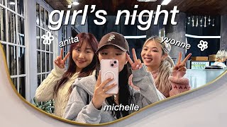 GIRLS NIGHT VLOG 🥂✨  hair amp spa day karaoke swedish candy review [upl. by Chryste]