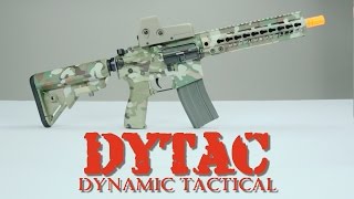 Dytac Overview featuring ProWin Hop Up and New Rails  Airsoftmegastorecom [upl. by Ccasi]