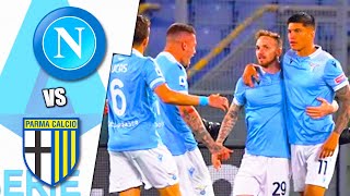 Napoli 21 Parma  Serie A Jornada 3 [upl. by Razatlab]