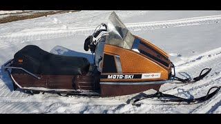 1971 MOTOSKI GRAND PRIX 634 Ride Along [upl. by Azriel]