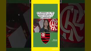 Flamengo com muito desfalque para flaflu [upl. by Haimorej4]