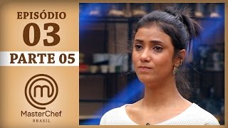 MASTERCHEF BRASIL 21032017  PARTE 5  EP 3  TEMP 04 [upl. by Annayehc]