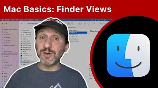 Mac Basics Using the Finders Four Views [upl. by Allicerp]