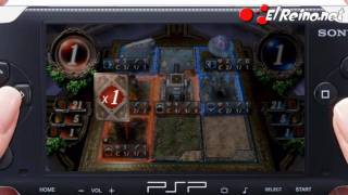 Vídeo análisis  review The Eye of Judgment Legends  PSP [upl. by Eimmak]