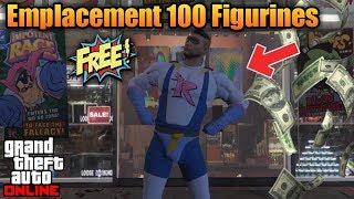 EMPLACEMENTS DES 100 FIGURINES CACHÉ HARDCORE COMIC STORE GTA 5 Online 148 [upl. by Nadaba]