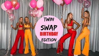 Twins SWAP Birthday GIFTS [upl. by Ahsa]