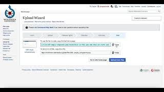 Uploading Media to Wikimedia Commons Tutorial [upl. by Rosabelle800]