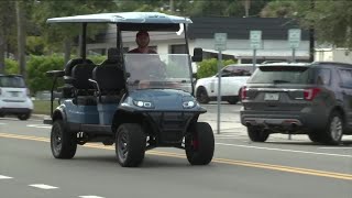 New golf cart laws start in Florida [upl. by Nathaniel]