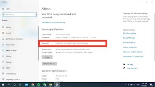 How to find Device ID in Laptop [upl. by Annavoig]