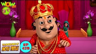 Motu Patlu Cartoons In Hindi  Animated cartoon  Prince Motu Wow Kidz [upl. by Eltotsira]