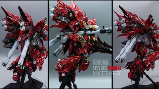 The Beautiful Takumi Studio MG Sinanju Conversion Kit │ CUSTOM Build │ガンプラ全塗装 [upl. by Raynor]