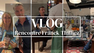 🔍📚🩸Rencontre Franck Thilliez à la librairie Le Divan  VLOG LECTURE [upl. by Aliekat562]