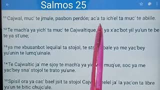 Salmos 25 skanel tojtesel yuun Dios [upl. by Yacano]