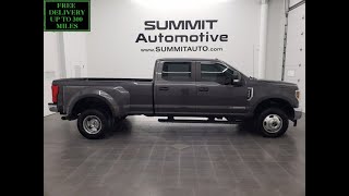 2018 FORD F350 XL STX POWERSTROKE DIESEL MAGNETIC GRAY 4K WALKAROUND 12894Z SOLD [upl. by Ainav]