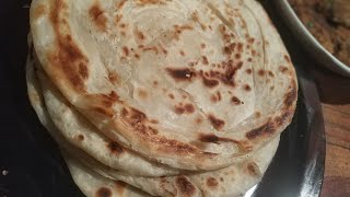 Lachha Paratha Recipe  Flaky layered paratha  Kerala Paratha  How to Make Paratha [upl. by Nirok]