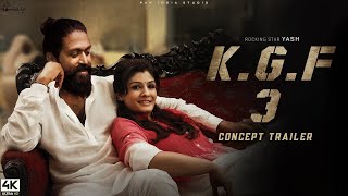 KGF  3 Concept Trailer 2023  Yash New Movie  Yash  Raveena  Prashanth Neel  kgf 3 trailer [upl. by Cornelius849]