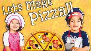 Pizza for kids  Kids Making Pizza  How To Make Pizza with Leo and Stella [upl. by Gnek784]