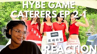 EP21 The Game Caterers 2 x HYBE REACTION [upl. by Conan85]