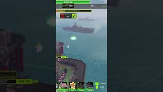 Using Healing Field ability on Warship  Tower Defense X [upl. by Leinaj]