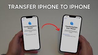 How to Transfer ALL DATA from old iPhone to new iPhone No Backup [upl. by Onitnevuj411]