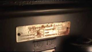 Classic VW Beetle Bug How To Locate VIN ID Numbers [upl. by Allemaj912]