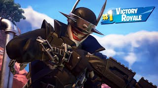 Fortnite Zero Build  The Batman Who Laughs Skin 13 Kill Solo Victory Royale 4K 60 FPS [upl. by Paugh]