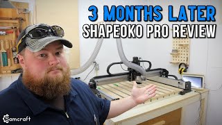 Shapeoko Pro XXL HONEST REVIEW Three Months Later [upl. by Ocirderf651]