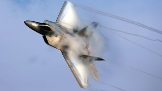 F22 Going Supersonic And Superior Manuverability Showcase HD [upl. by Ssalguod]