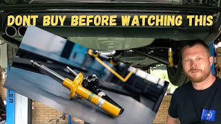 The SHOCKING Truth  Bilstein B4 vs B8 B12 E46 330ci [upl. by Aitetel]