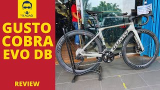 GUSTO COBRA EVO DB SPORT ULTRA 2024  Shimano 105 Di2 12 Speed UCI Road Bike Cycling Malaysia [upl. by Urdna]