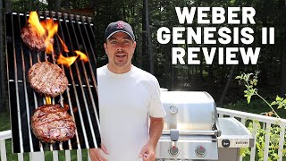 Weber Genesis II Gas Grill Review  S310 Model [upl. by Abbot663]