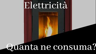 Consumo elettrico reale stufa a PELLET [upl. by Karol]