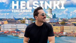 Como é o País Mais Feliz do Mundo  Dentro da incrível Helsinki na Finlândia  Estevam Pelo Mundo [upl. by Bruno]