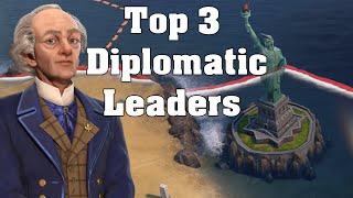 Top 3 Diplomatic Civs in Civilization VI [upl. by Major]