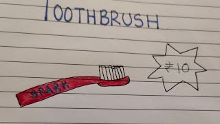 Advertisement on Toothbrush 😁 [upl. by Devonne574]