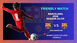 BARCELONA 2016 Season 2425  Pre Season Game [upl. by Htebzil]