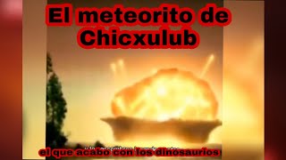 El meteorito de Chicxulub el que acabo con los dinosaurios demostrado por científicos Mexico [upl. by Niwrad]