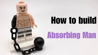 How to Build a Custom Lego Absorbing Man Minifigure [upl. by Eicram]