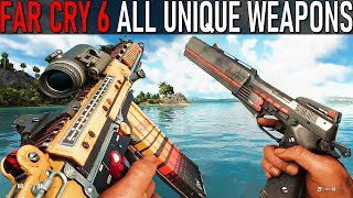 Far Cry 6 All Unique Weapons [upl. by Grati]