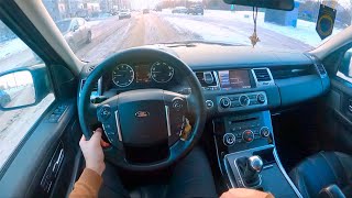 2009 Range Rover Sport Supercharged  POV Test Drive [upl. by Nesnaj]