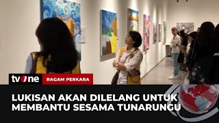 Sejuk dan Syahdu Melirik Puluhan Lukisan Karya Tunarungu  Ragam Perkara tvOne [upl. by Ahsiruam114]