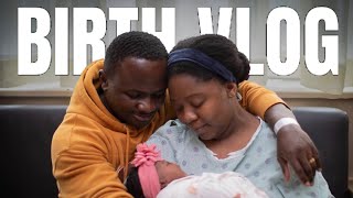 OFFICIAL BIRTH VLOG LABOR AND DELIVERY FIRST BABY FIRST TIME MOM [upl. by Benisch]