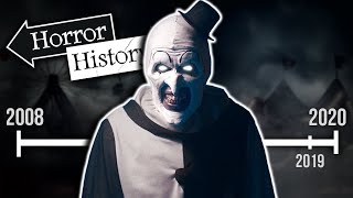 Terrifier The History of Art the Clown  Horror History [upl. by Kee]