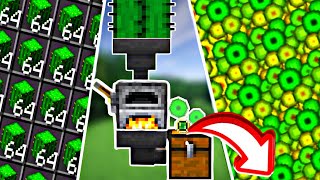 Minecraft 120  Easy Fastest FurnaceCactus XP Farm  Tutorial For BedrockJavaXboxPePs4 [upl. by Aneetsirhc]