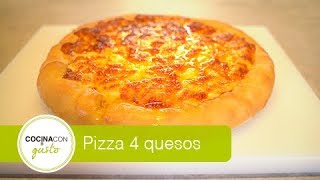 Pizza cuatro quesos de Mario Sandoval [upl. by Nnaj147]