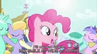 Smile Song With Lyrics  My Little Pony Friendship is Magic [upl. by Arabelle]