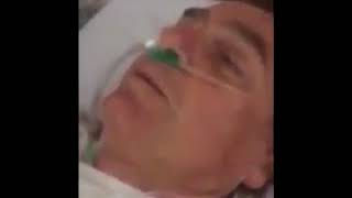 Magno Malta grava vídeo com Bolsonaro no Hospital após facada [upl. by Htomit746]