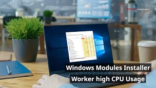 Windows Modules Installer Worker High CPU or DISK usage 7 Solutions 2024 [upl. by Notirb565]