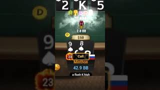 Главная причина играть в покер minthon19 shorts highlights poker bounty [upl. by Fayola]