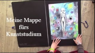 Meine Kunstmappe Art Portfolio fürs Kunststudium [upl. by Shari]